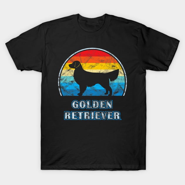 Golden Retriever Vintage T-Shirt by eldridgejacqueline